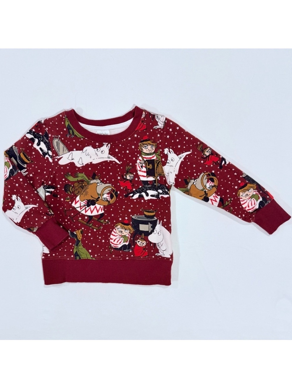 New Moomin by Martinex Sweatshirt Boys 2T 98 EU Girls Winter Too-Ticky Little My